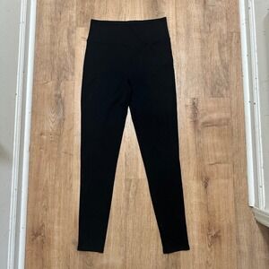 Assets | Black High Waisted Activewear Leggings Athleisure Yoga Pants, Size M